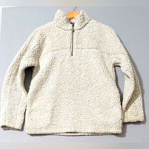 Dylan Frosty Morn Sherpa, cream‎ color, size small